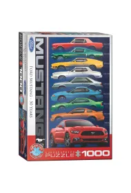 Puzzle 1000 el. Ford Mustand 50 lat Eurographics
