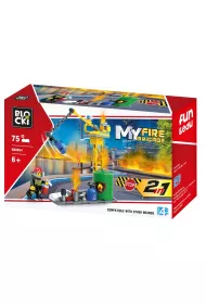 Klocki Blocki MyFireBrigade 2w1 75 elem.