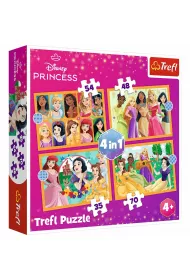 Puzzle 4w1 - Bajkowe historie (35+48+54+70 el.) Trefl