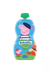 winka Peppa Mus truskawki i winie z bananem po 6 miesicu 100 g