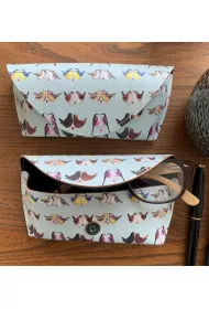 Alex Clark Etui na okulary GL12 Ptaszki