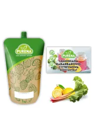 Purena Koncentrat lemoniady rabarbarowo-cytrynowej na 6l 1 kg