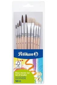 Herlitz Zestaw p�dzli 10 szt PELIKAN