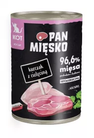 Pan Misko Karma mokra dla kota Kurczak z cielcin 400 g