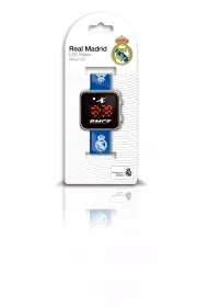 Zegarek LED z kalendarzem Real Madryt RM00017