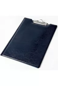 Panta Plast Teczka z klipem A4 winyl granat granatowa
