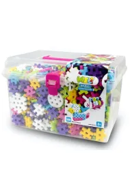 PUZZLE 1000 Klocki Meli Basic Constructor Pink Travel Box 1000 Element�w