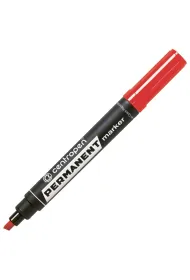 Centropen Marker permanentny �ci�ta.-ko�c. 8576 1-4,6mm czerwony