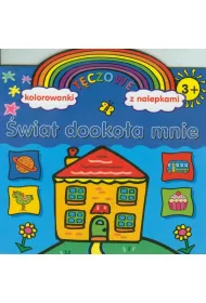 �wiat dooko�a mnie. T�czowe kolorowanki z nalepkami