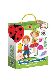 Puzzle Gra magnetyczna Snappy Dressers Ubieranka RK2110-02 Roter Kafer