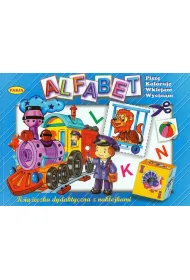 Alfabet. Ksi��eczka dydaktyczna z naklejkami