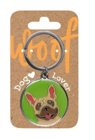 Be-Happy Gifts Brelok dla psiarzy - buldog francuski