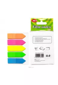 Net Zak�adki indeksuj�ce neon transparentne 5x25 kartek