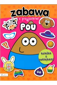 POU. Zabawa z przyjaci�mi. Ksi��ka z naklejkami