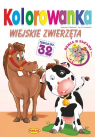 Wiejskie zwierz�ta, Kolorowanka