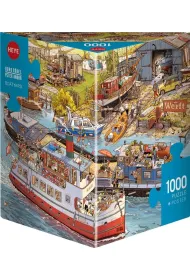 Puzzle 1000 Stocznia (Puzzle+plakat)