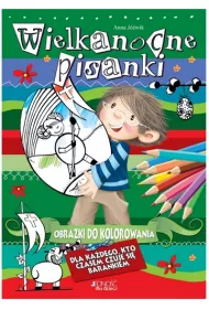 Wielkanocne pisanki.Obrazki do kolorowania...