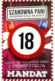 Yeku Karnet Urodziny 18 damskie JCX - 008