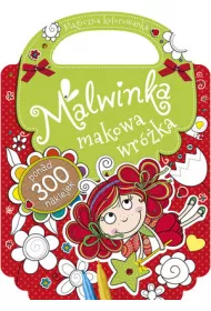 Malwinka makowa wr�ka. Magiczna kolorowanka