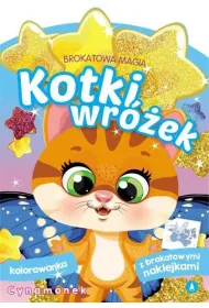 Brokatowa magia. Kotki wr�ek. Cynamonek