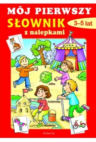 Naklejanki - m�j pierwszy s�ownik 2012 SIEDMIOR�G