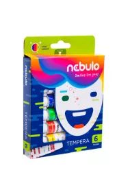 Panta Plast Farby tempera w tubie 6 kolor�w