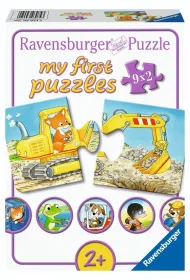Puzzle 9x2 Animal Construction Ravensburger