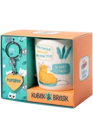Be-Happy Gifts Prezent dla kociarzy Pupilove kubek i brelok