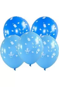 Balony Baby shower ch�opiec 5 szt.