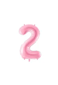 PartyDeco Balon foliowy 2 r�owy 86cm