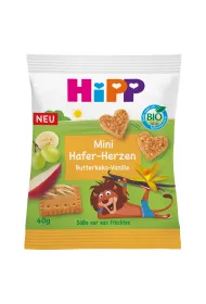 Hipp Serduszka owsiane Malane ciasteczka - wanilia 40 g Bio