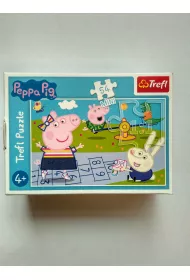 Puzzle mini 54 el. Wesoy dzie winki Peppy 3 Trefl