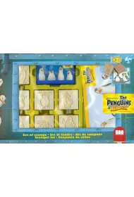 Piecz�tki w walizce 7 szt. Pingwiny * Multiprint