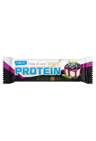 Maxsport Baton proteinowy o smaku czarnej porzeczki w biaej polewie bezglutenowy 60 g
