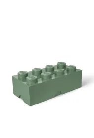 Pojemnik klocek LEGO Brick 8 Oliwkowy