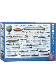 Puzzle 1000 el. Historia lotnictwa Eurographics