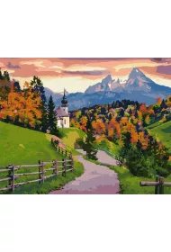 Ideyka Malowanie po numerach - Jesienna cisza 40x50cm