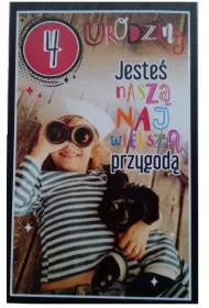 AbCard Kartka okoliczno�ciowa Urodziny 4 ch�opiec