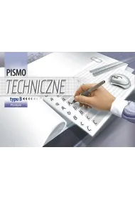 Kreska Blok pismo techniczne typu B pochy�e A4