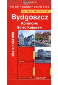 Bydgoszcz. Plan miasta 1:23 000 Koronowo, Solec Kujawski