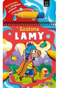 MALOWANKA Z PISAKIEM WODNYM. SZALONE LAMY