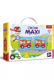 Memos Maxi. Pojazdy. Wersja ukraiska Trefl