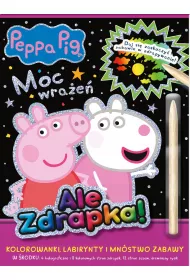 Moc wra�e�. Peppa Pig. Ale zdrapka!