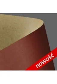 Argo Papier ozdobny (wizyt�wkowy) Kraft czerwony 275g 20 arkuszy