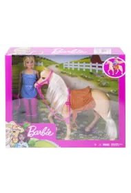 Barbie Lalka+ko� podstawowy FXH13 Mattel