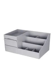 Dalprint Przybornik na biurko grey 35x21.5x16.5cm