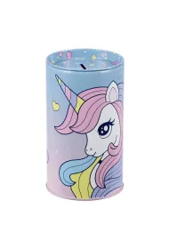 Skarbonka metalowa okr�g�a Unicorn STARPAK 569224