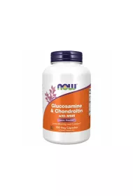 Now Foods Glucosamine & Chondroitin & MSM - suplement diety 180 kaps.