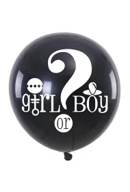 Balon z konfetti GO Girl Or Boy 90cm PARTY GO
