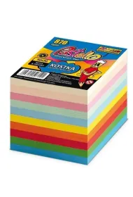 Alfa Pastello Kostka wk�ad 90x90mm 850 kartek 10 kolor�w